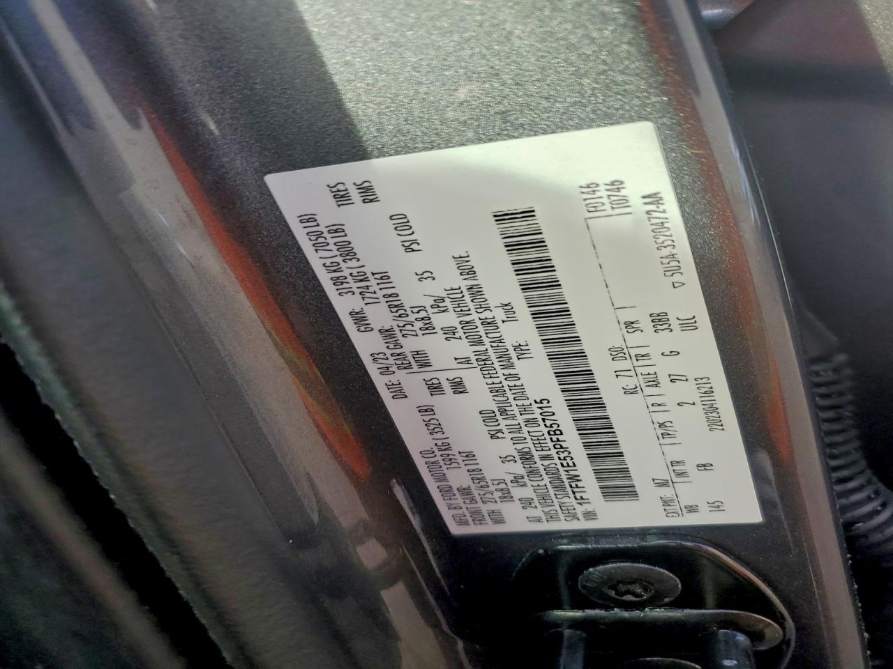2023 Ford F150 Supercrew