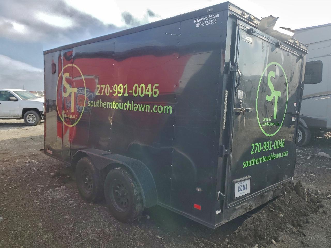 2021 Covered Wagon CW7X14TA2 Enclosed Cargo Trailer