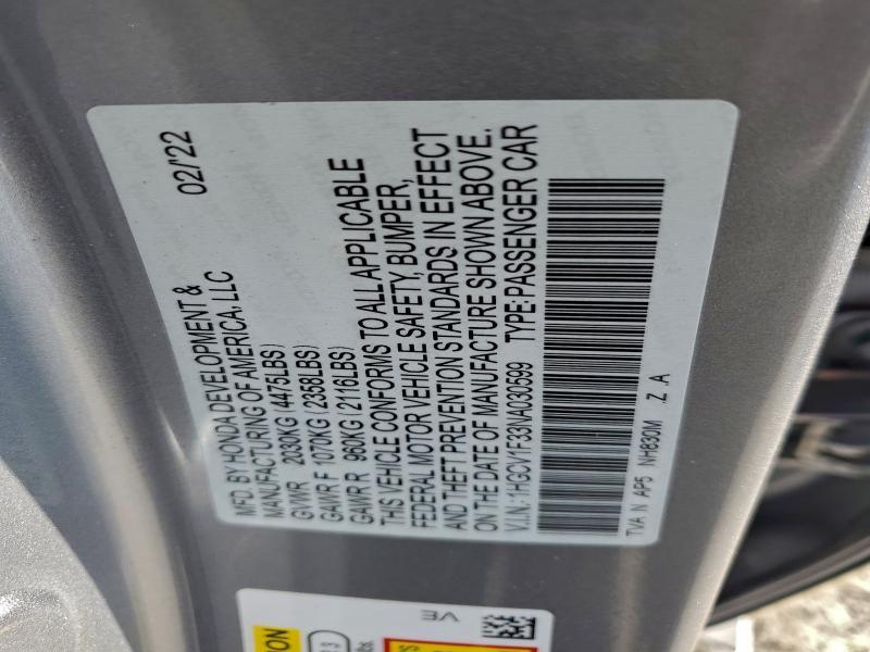 2022 Honda Accord Sport