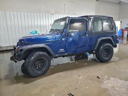 Salvage cars for sale from Copart Elgin, IL: 2004 Jeep Wrangler / tj Sport
