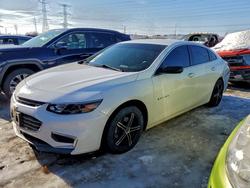 Salvage cars for sale from Copart Elgin, IL: 2018 Chevrolet Malibu ls