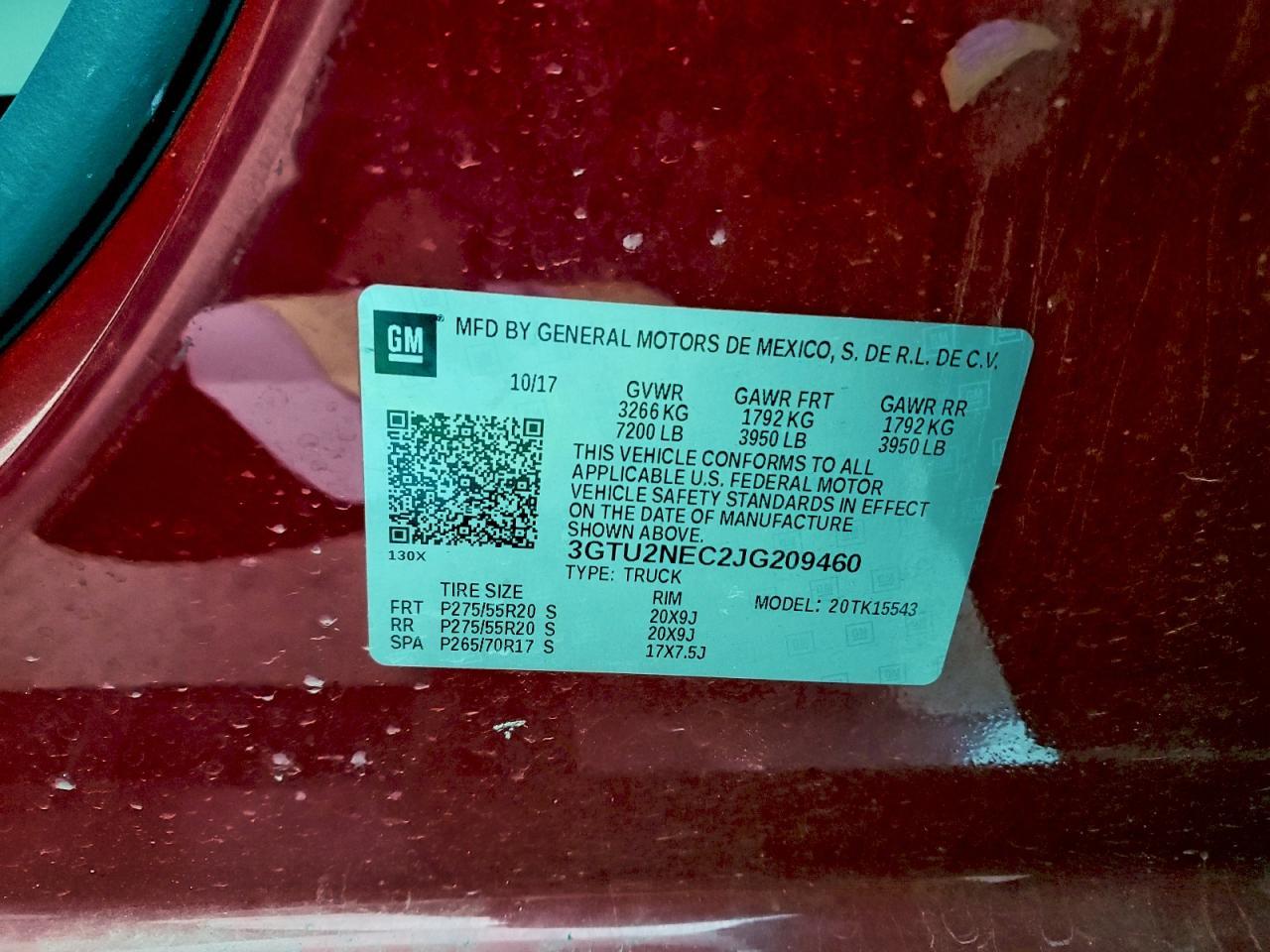 2018 GMC Sierra K1500 slt