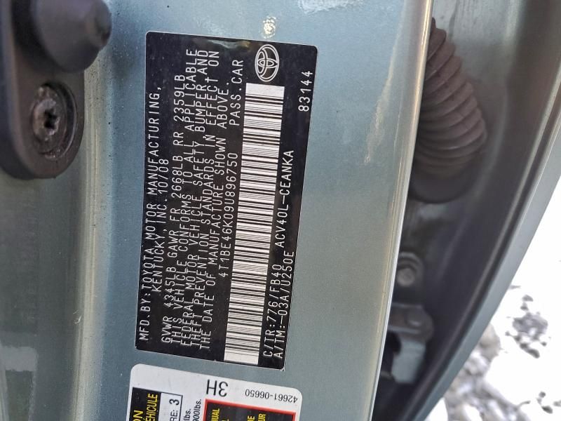 2009 Toyota Camry Base