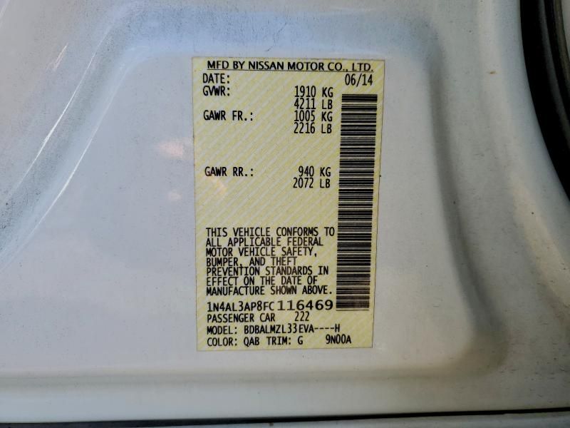 2015 Nissan Altima 2.5