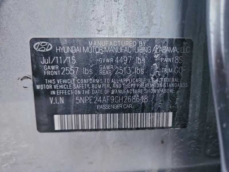 2016 Hyundai Sonata se