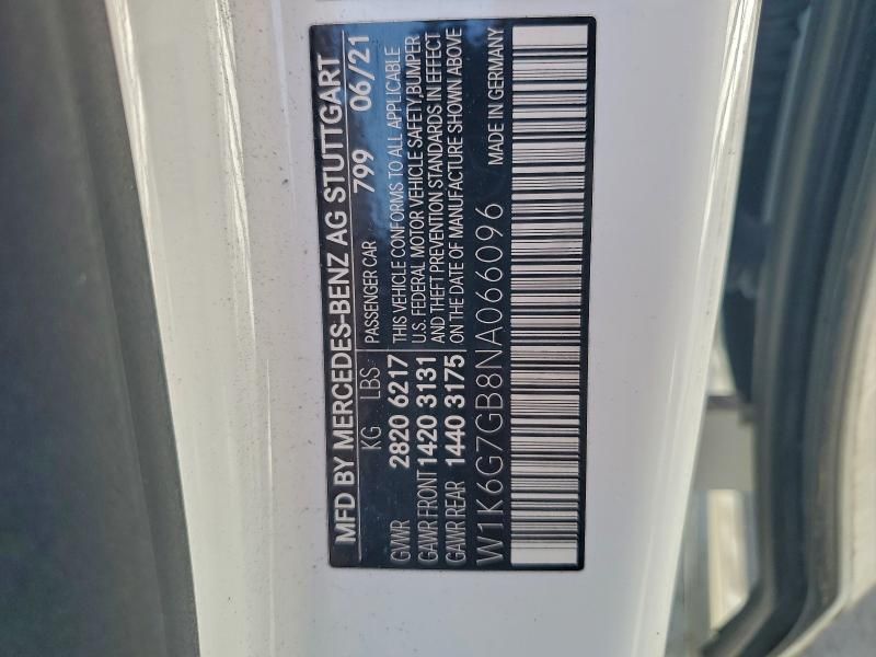 2022 Mercedes-Benz S 580 4matic