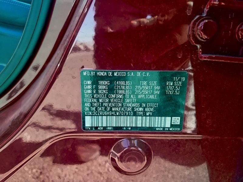 2020 Honda Hr-v Touring