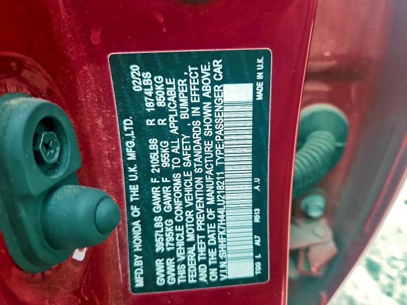 2020 Honda Civic Sport