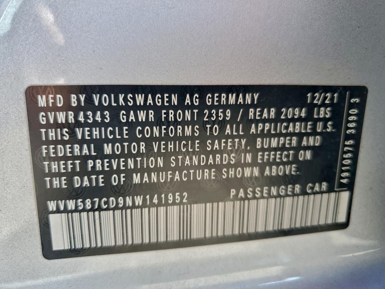 2022 Volkswagen Gti Automatic