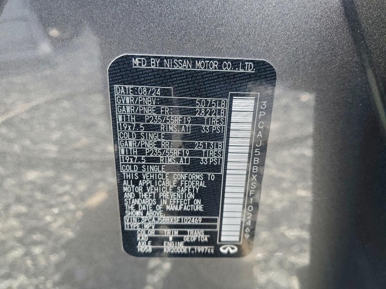 2025 Infiniti Qx50 Luxe