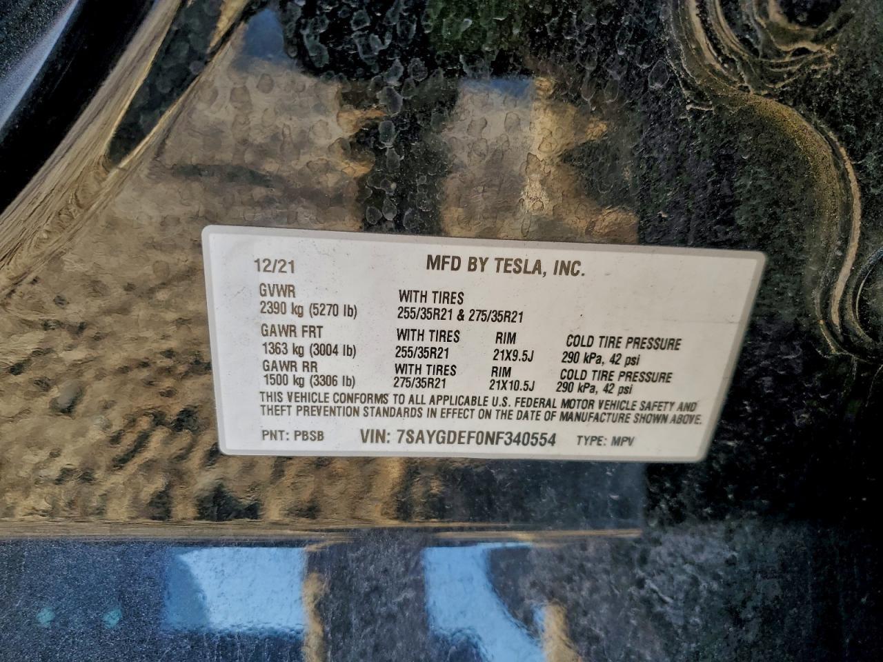 2022 Tesla Model y