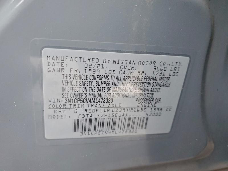 2021 Nissan Kicks sv