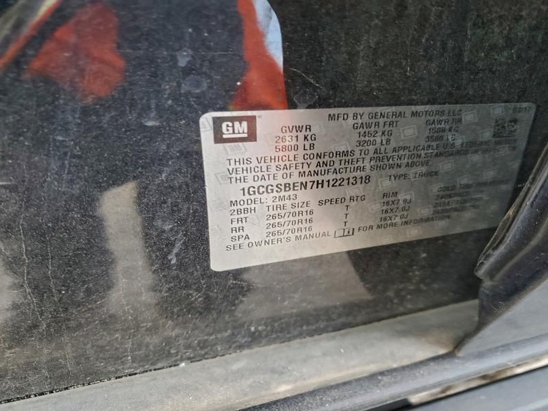 2017 Chevrolet Colorado