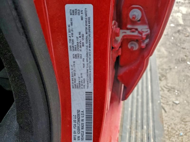 2022 Dodge 1500 Laramie