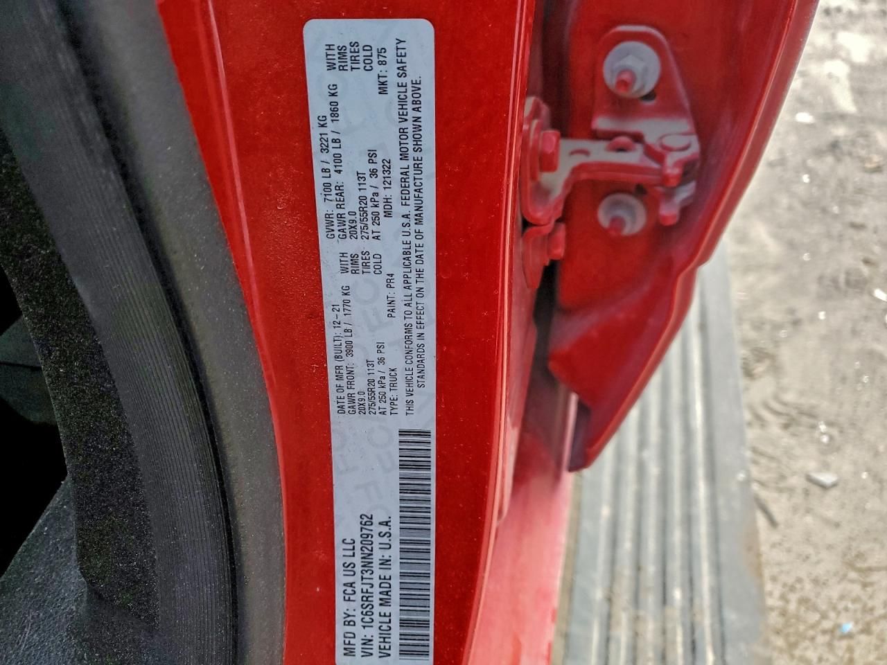 2022 Dodge 1500 Laramie