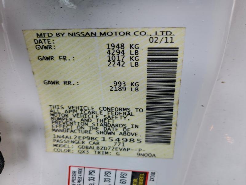 2011 Nissan Altima s