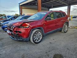 Jeep salvage cars for sale: 2017 Jeep Cherokee Limited