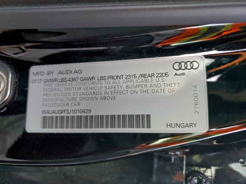 2018 Audi A3 Premium
