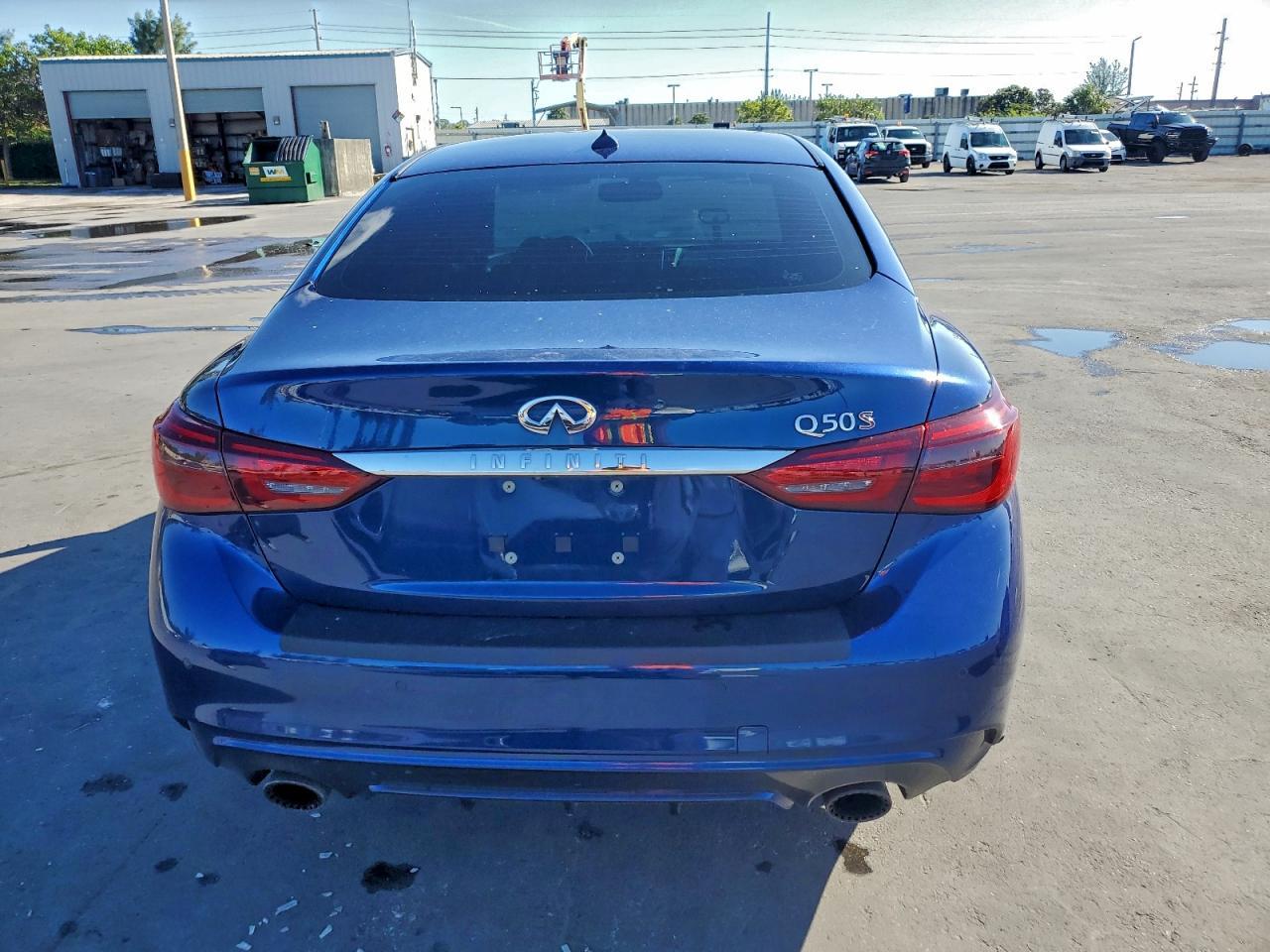 2019 Infiniti Q50 red Sport 400