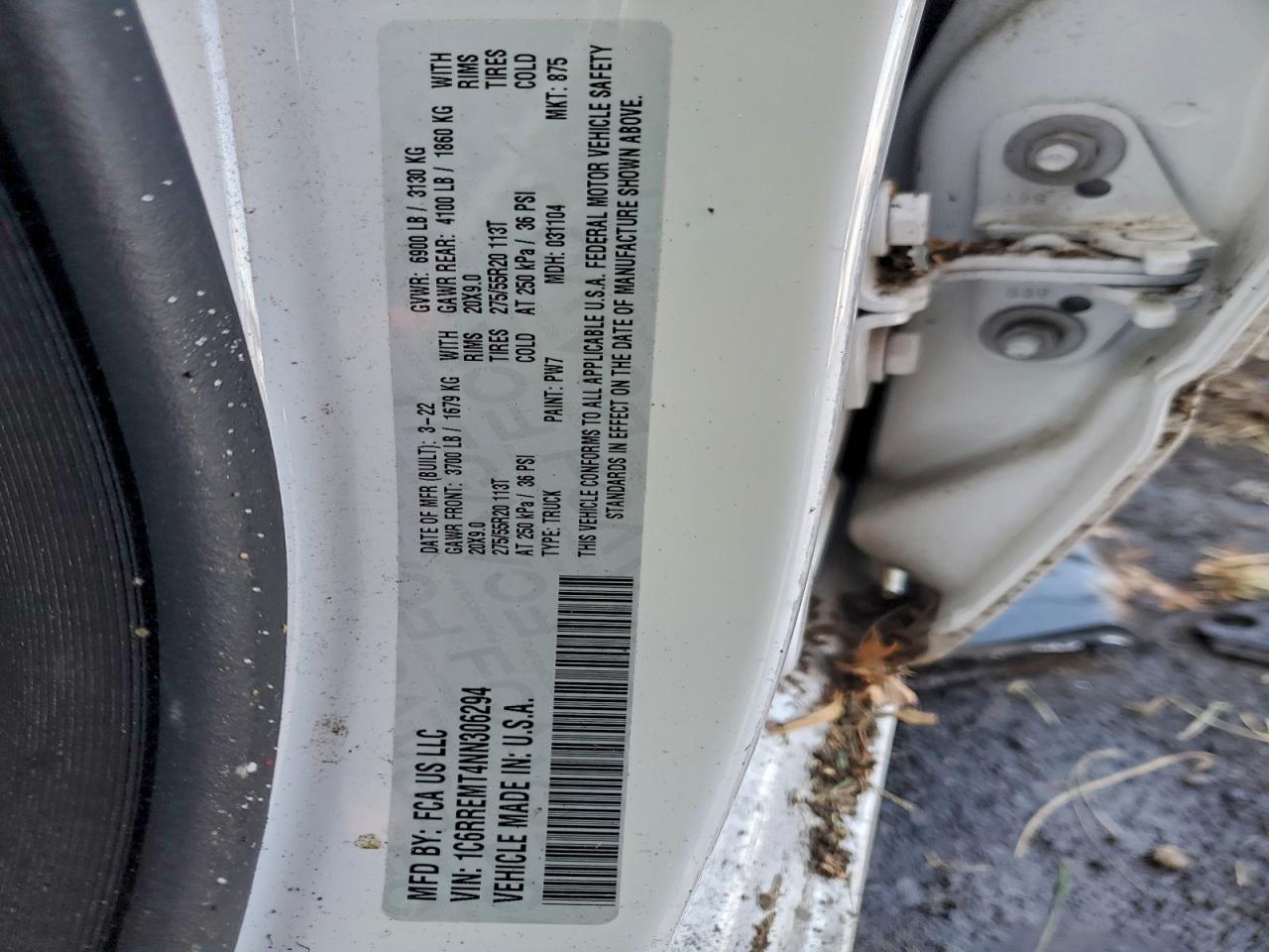 2022 Dodge Ram 1500 big Horn/lone Star