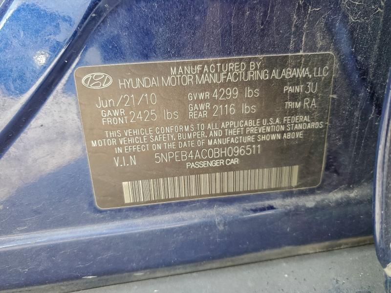 2011 Hyundai Sonata gls