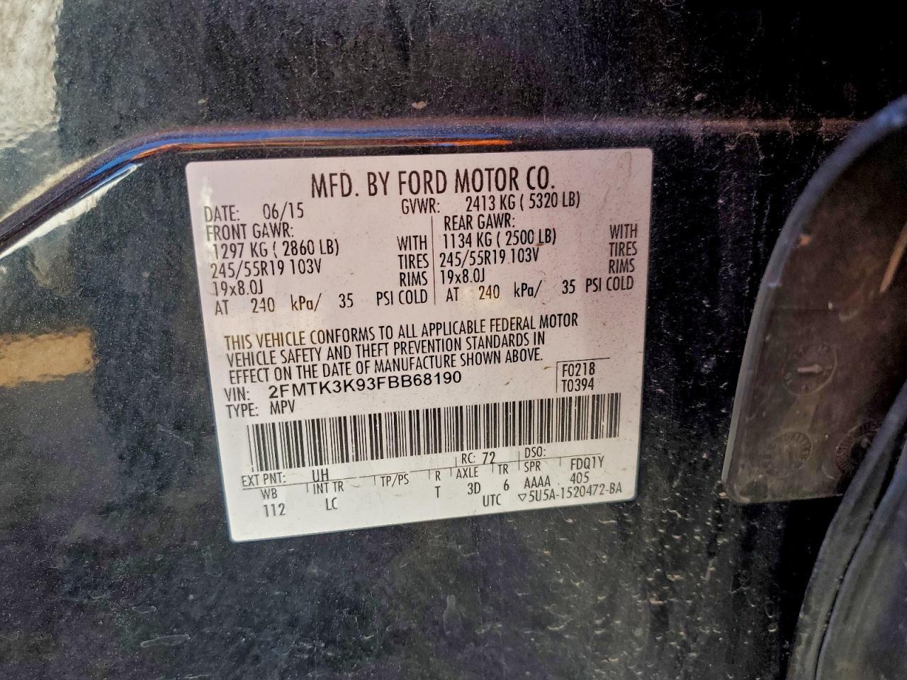 2015 Ford Edge Titanium