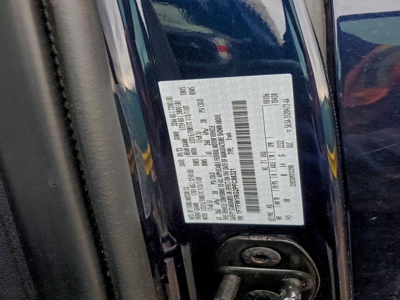 2023 Ford F150 Raptor