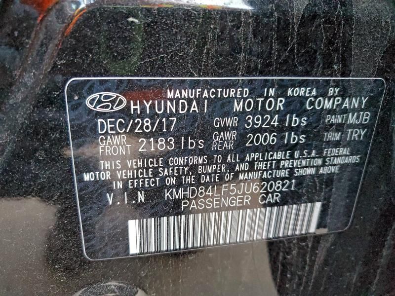 2018 Hyundai Elantra sel