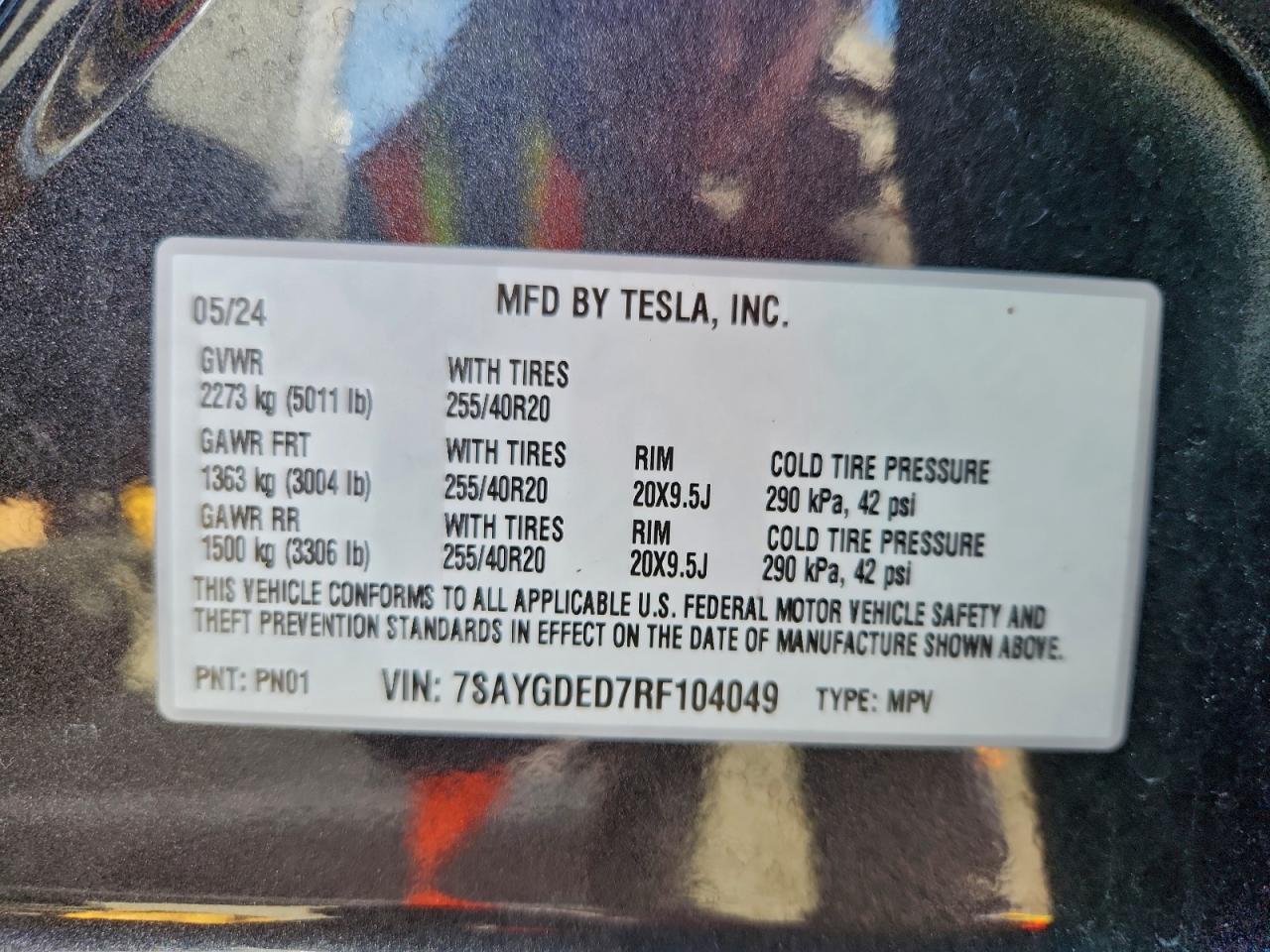2024 Tesla Model y