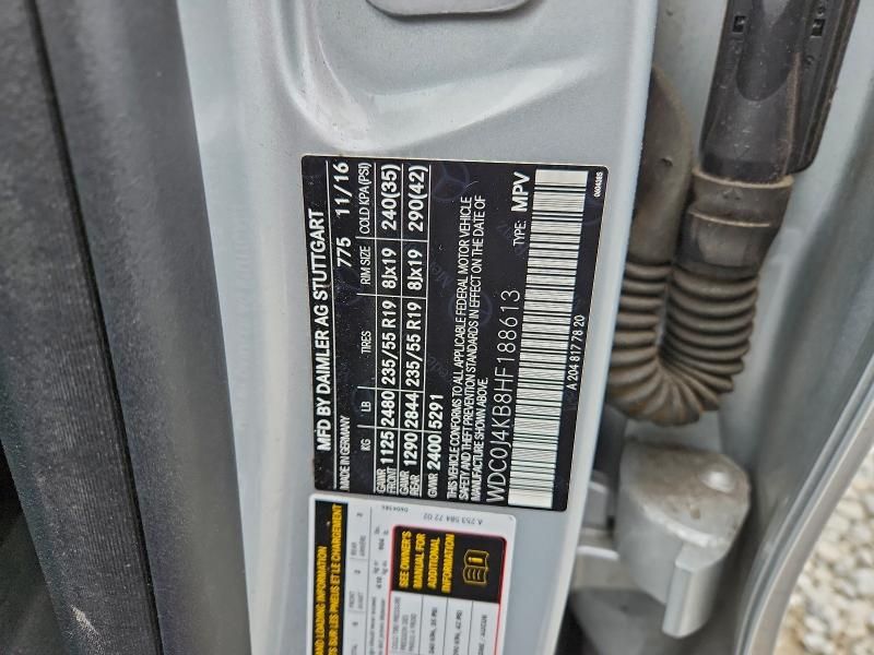 2017 Mercedes-Benz Glc Coupe 300 4matic