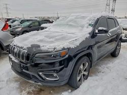 Jeep salvage cars for sale: 2019 Jeep Cherokee Limited