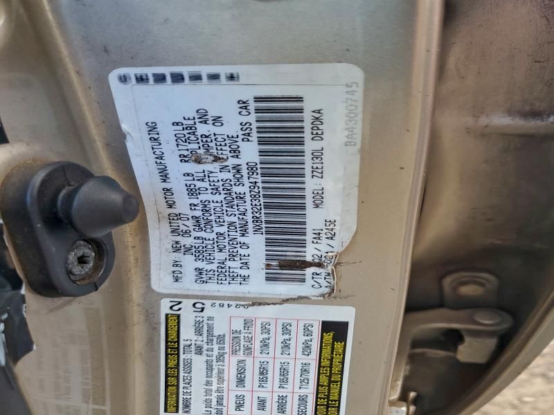 2008 Toyota Corolla ce