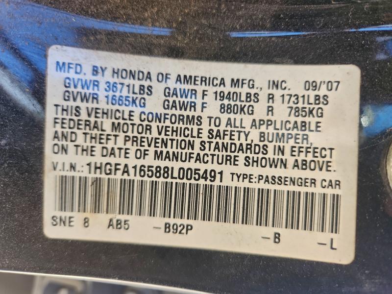 2008 Honda Civic lx