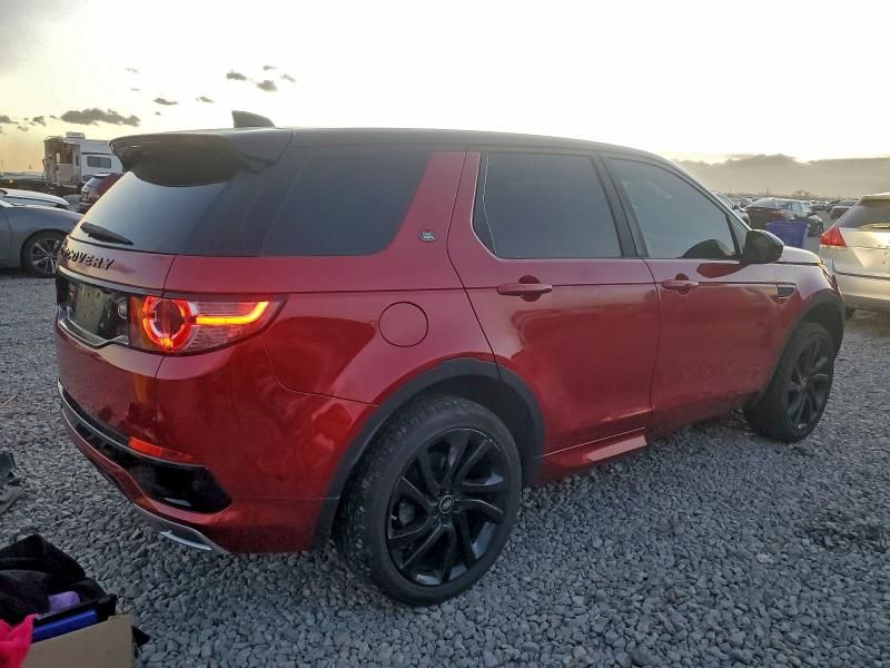 2019 Land Rover Discovery Sport hse