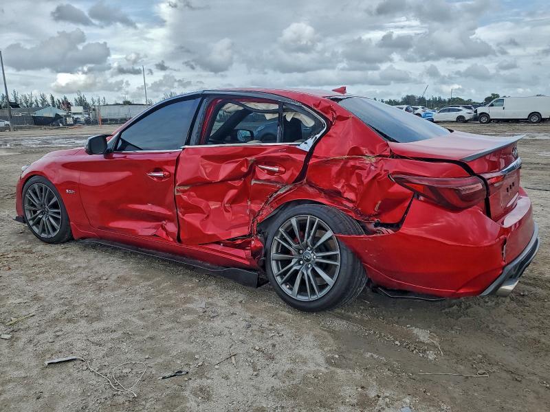 2020 Infiniti Q50 red Sport 400