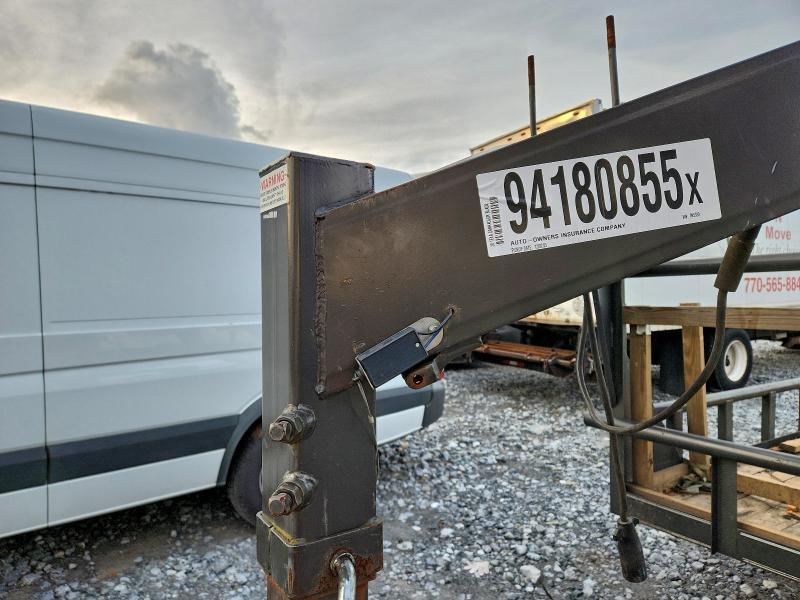 2020 Texas Bragg ED20BPGN14 Equipment Trailer