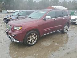 Jeep salvage cars for sale: 2016 Jeep Grand Cherokee Summit