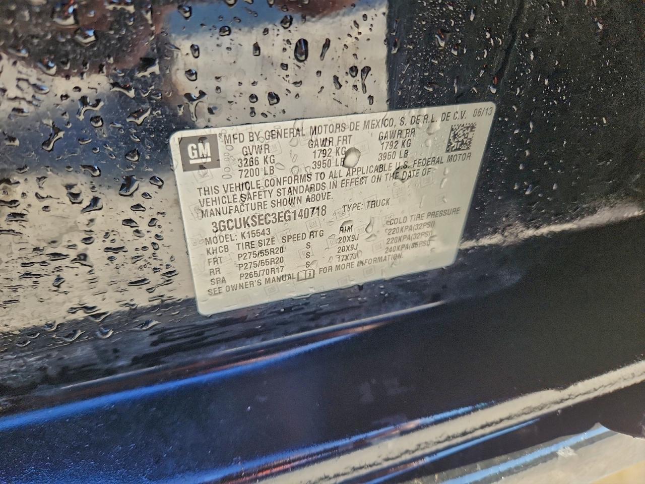 2014 Chevrolet Silverado K1500 LTZ