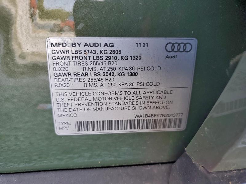 2022 Audi SQ5 Premium Plus