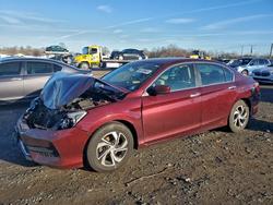Honda salvage cars for sale: 2017 Honda Accord lx