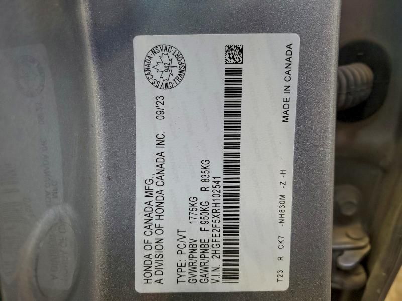 2024 Honda Civic Sport