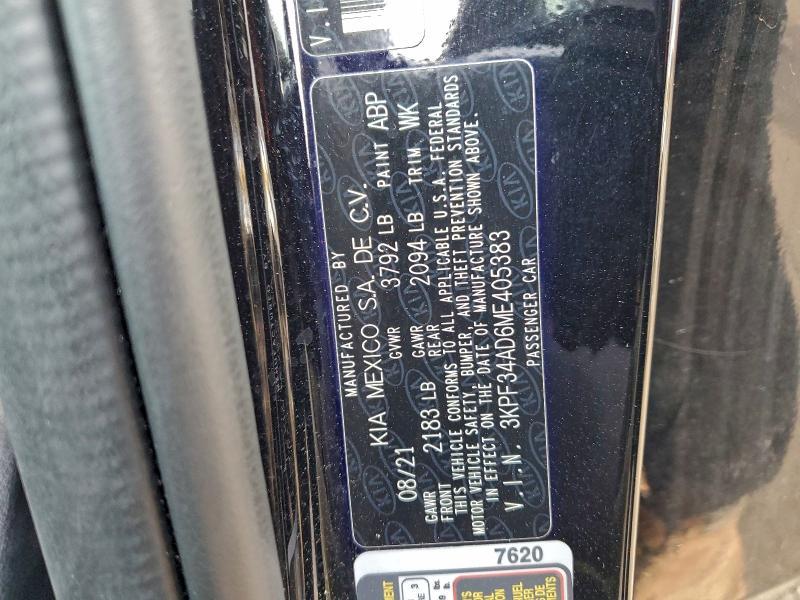2021 KIA Forte gt Line