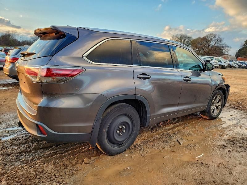 2015 Toyota Highlander xle