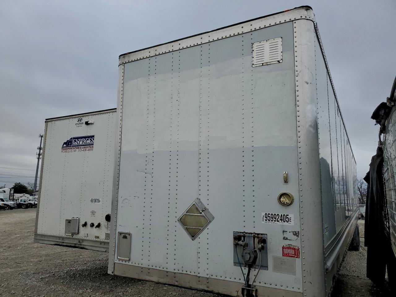 2009 Wabash DRY Van Trailer