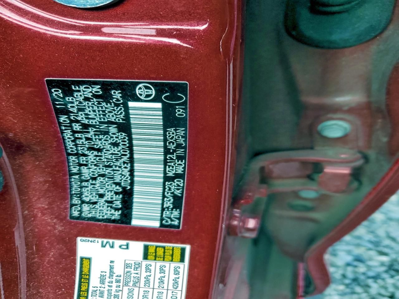 2021 Toyota Corolla se