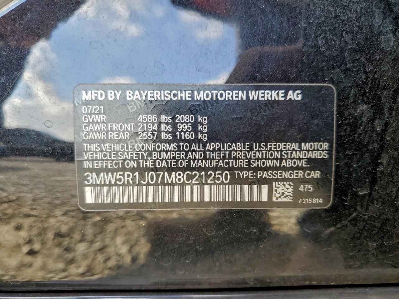 2021 BMW 330i