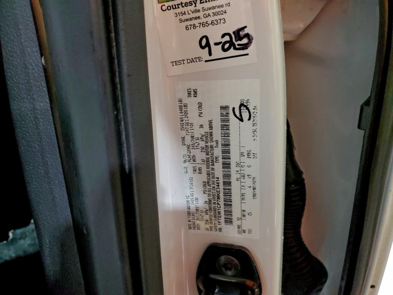 2021 Ford F150 Supercrew