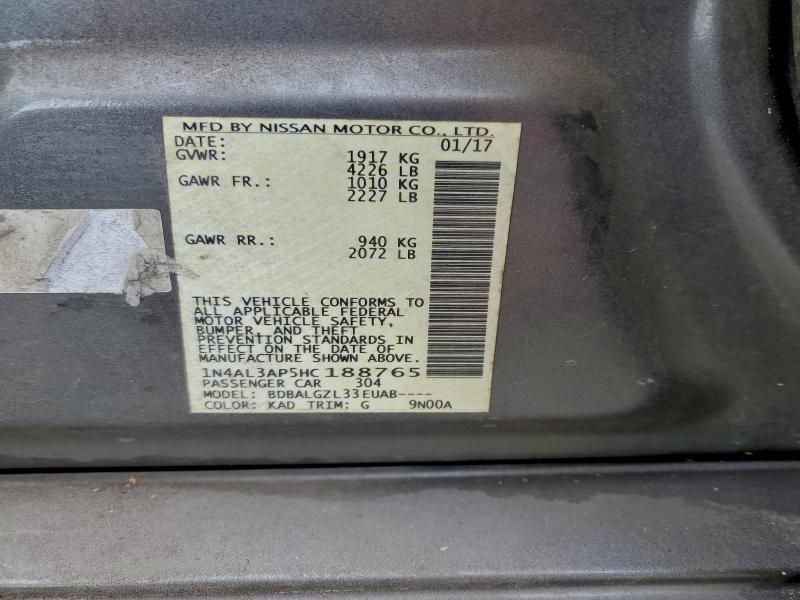 2017 Nissan Altima 2.5