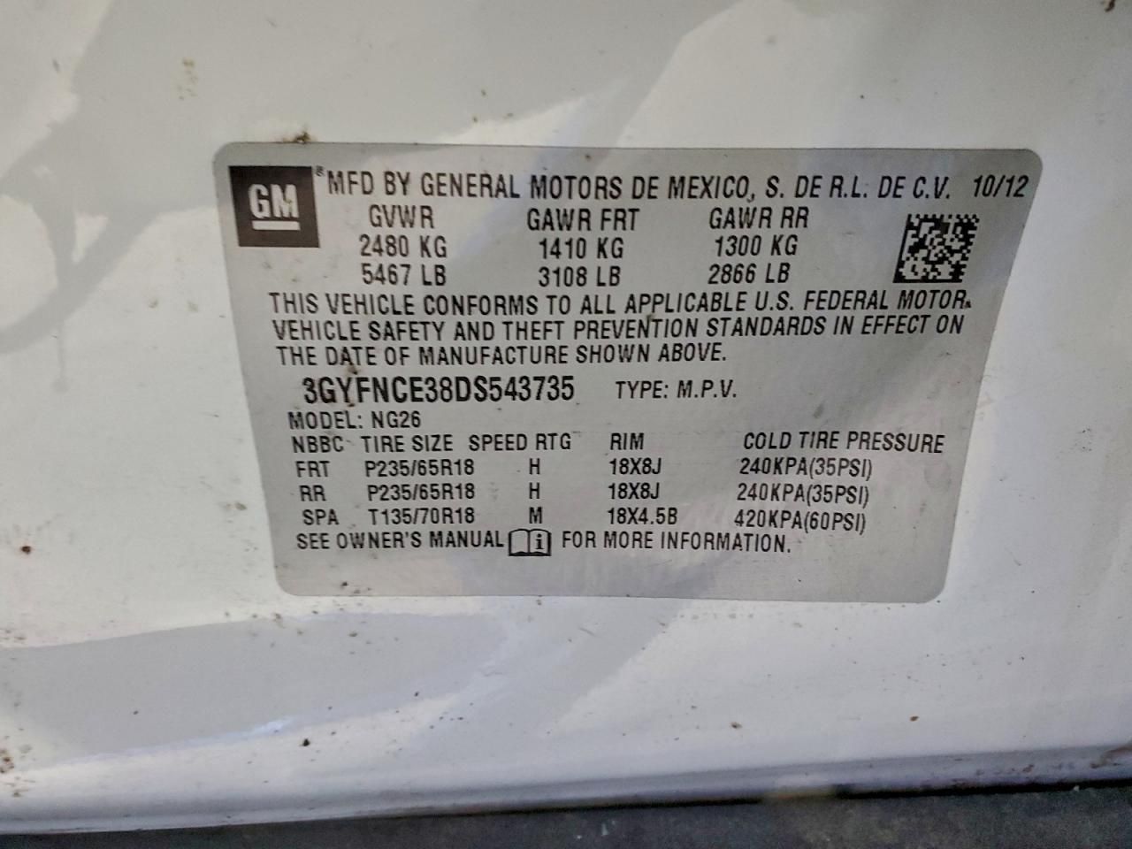 2013 Cadillac Srx Luxury Collection