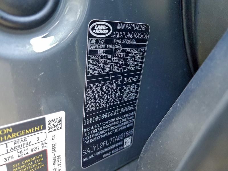 2026 Land Rover Range Rover Velar Dynamic se